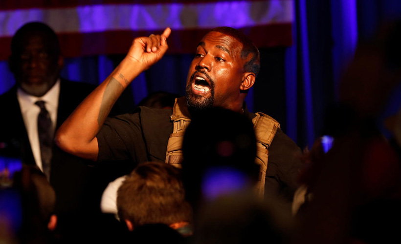 ABD’de başkan adayı Kanye West’ten ilk miting: Annelere 1 milyon dolar vaat etti