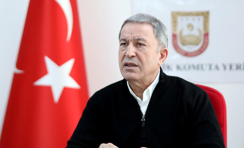 Hulusi Akar: Hafter'e sağlanan destek bir an önce kesilmeli