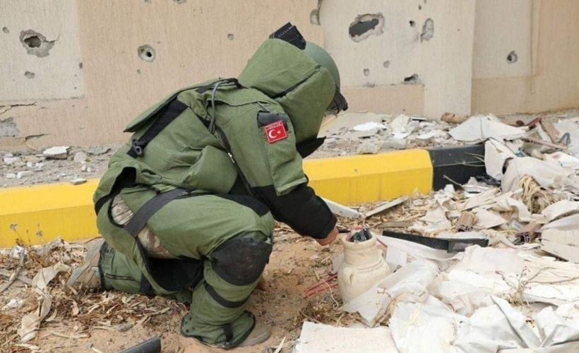 Libya’da 150 alan Hafter milislerince yerleştirilen mayınlardan temizlendi