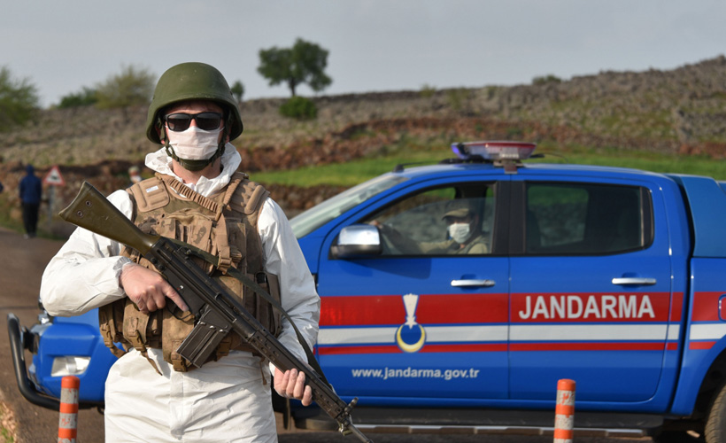 Şanlıurfa'da 132 ev karantinaya alındı