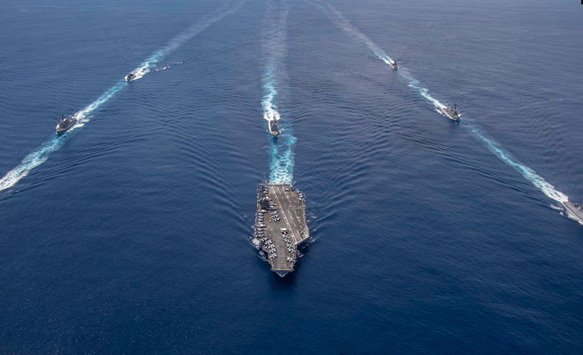 Hint Okyanusu’nda tansiyonu yükselten tatbikat