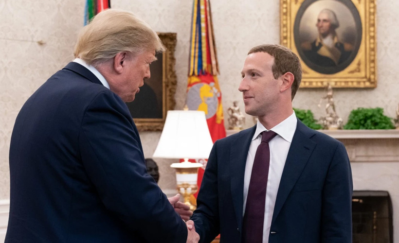 Mark Zuckerberg: Trump ile aramda bir anlaşma yok