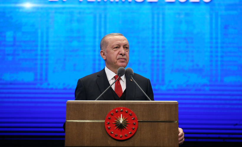 Erdoğan: Kimsenin hakkına göz dikmeyen ama hakkımızı da söke söke alan bir ülkeyiz