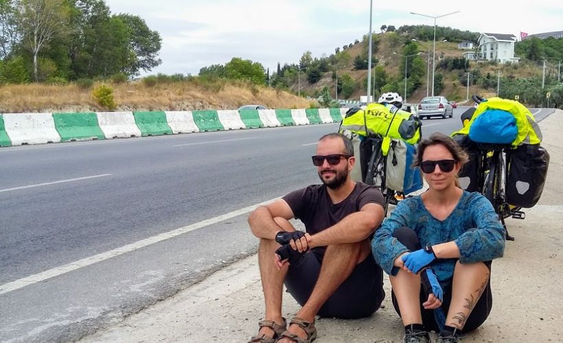 Mudanya Yokuşunu Bisikletle Tırmandılar