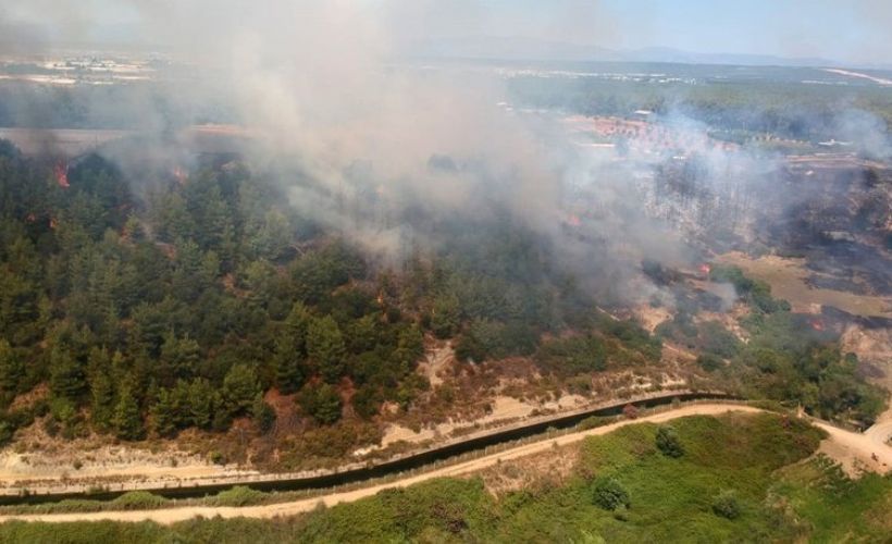 Antalya'da ormanlık alanda çıkan yangın kontrol altına alındı