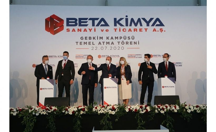 Sanayi ve Teknoloji Bakanı Varank, Beta Kimya AŞ GEBKİM Kampüsü temel atma törenine katıldı
