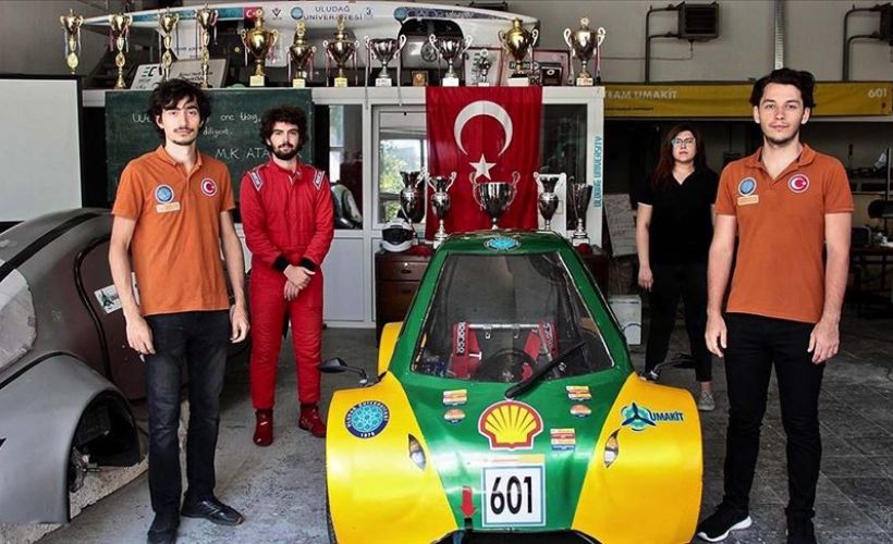 Uludağ Üniversitesi öğrencilerinin hidrojenli aracı 'Barbaros' ödüle doymuyor