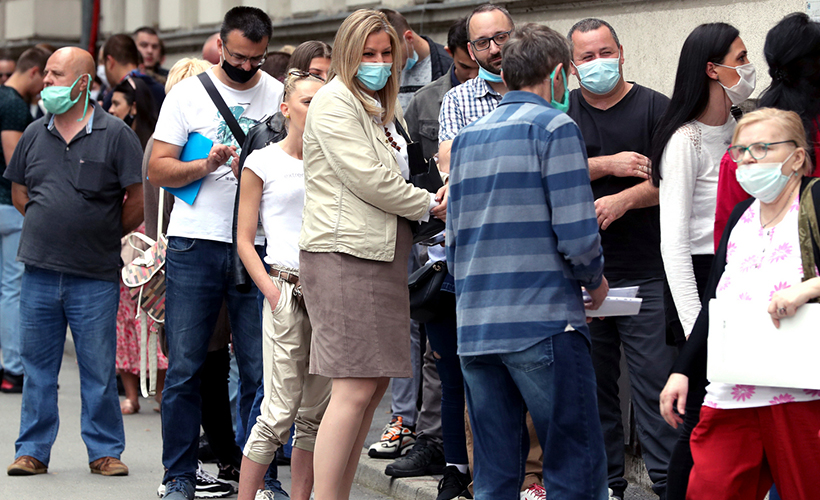 Balkanlarda koronavirüs salgınında ikinci dalga