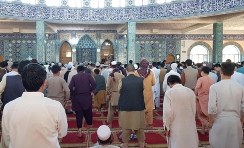 Afganistan'da Ayasofya Camii için 'şükür namazı'kılındı