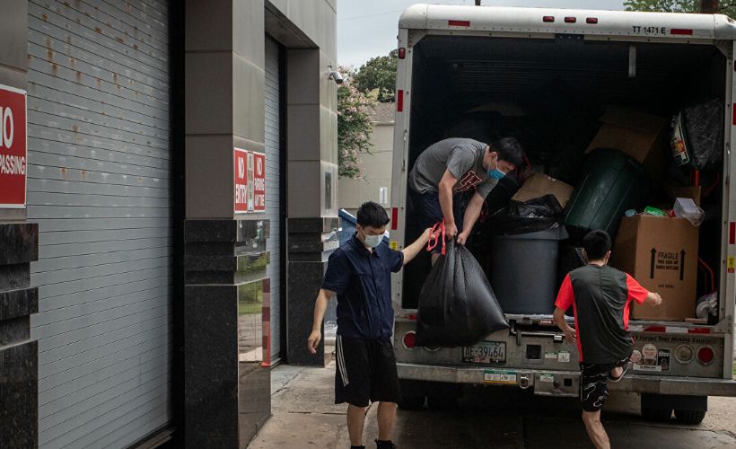 Çinli diplomatlar Houston’daki başkonsolosluk binasını boşalttı