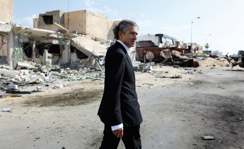 Fransız yazar Levy’nin Misrata  ziyareti, Libya’yı karıştırdı