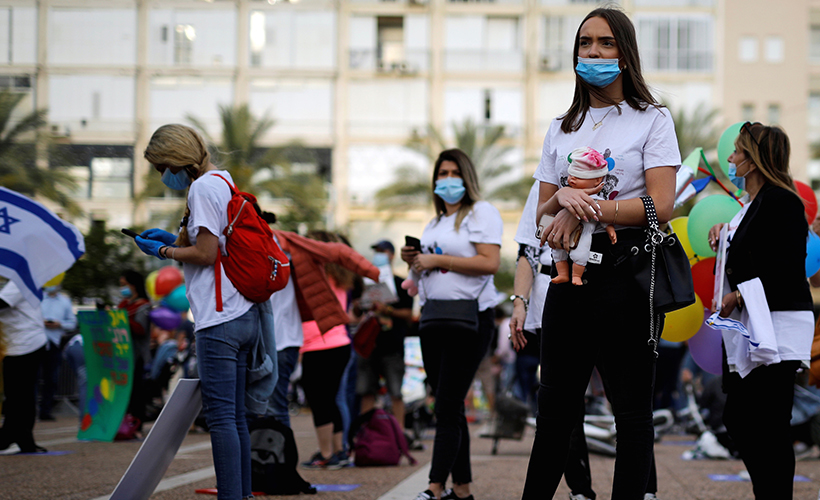 İsrail'de Kovid-19 vaka sayısı 60 bini aştı