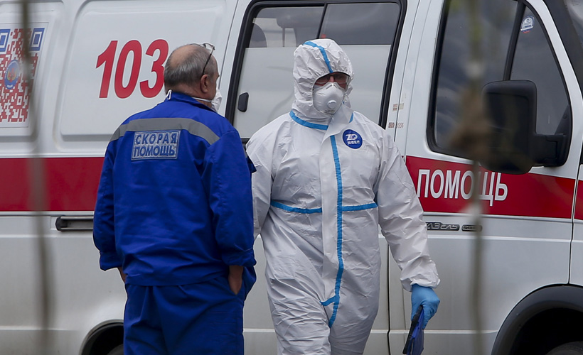 Rusya'da vaka sayısı 818 bini aştı