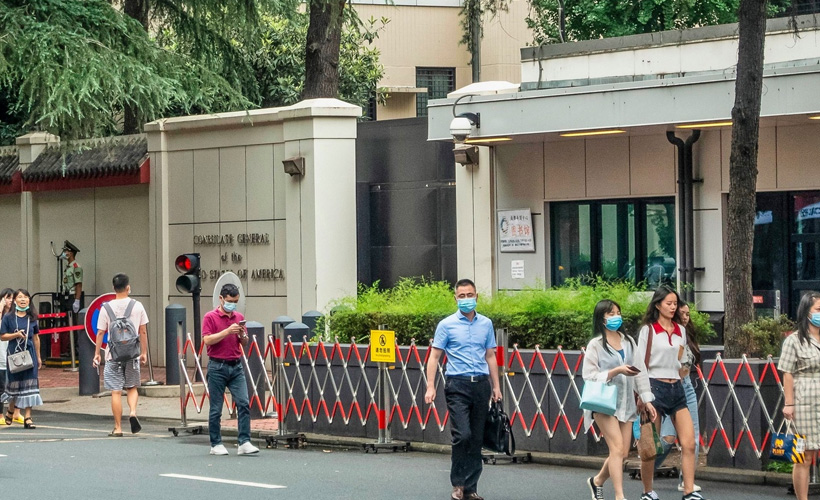 Konsolosluk krizi devam ediyor: ABD, Çin'deki Çıngdu Başkonsolosluğu'nu kapattı