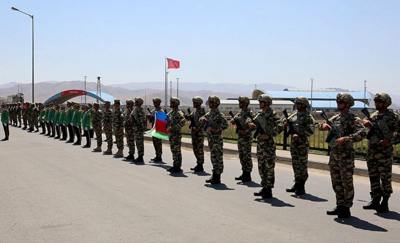 Azerbaycan'la ortak tatbikata katılacak Türk askerleri Nahçıvan'a geldi
