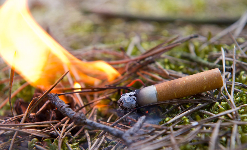 Yangınların yüzde 35'inin nedeni ''sigara''