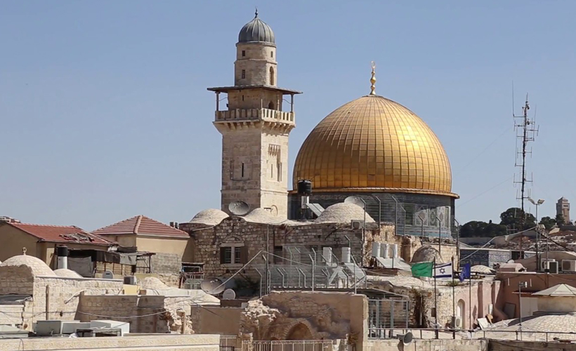 Hamas’tan, Mescid'i Aksa'ya anlamlı dev afiş