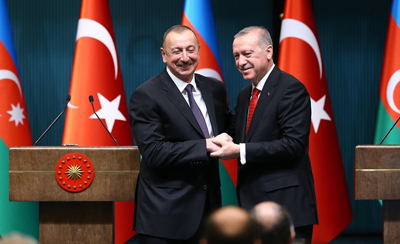 Aliyev'den, Erdoğan'a telefon