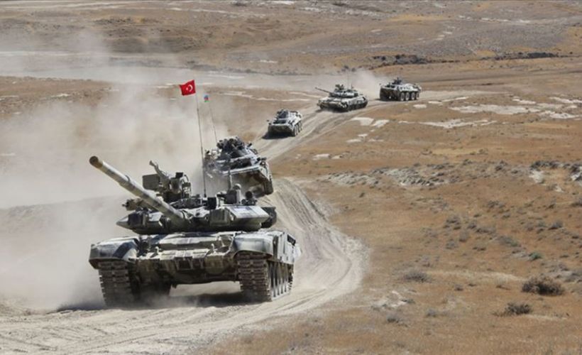 Türkiye ve Azerbaycan'ın geniş kapsamlı ortak askeri tatbikatı sürüyor