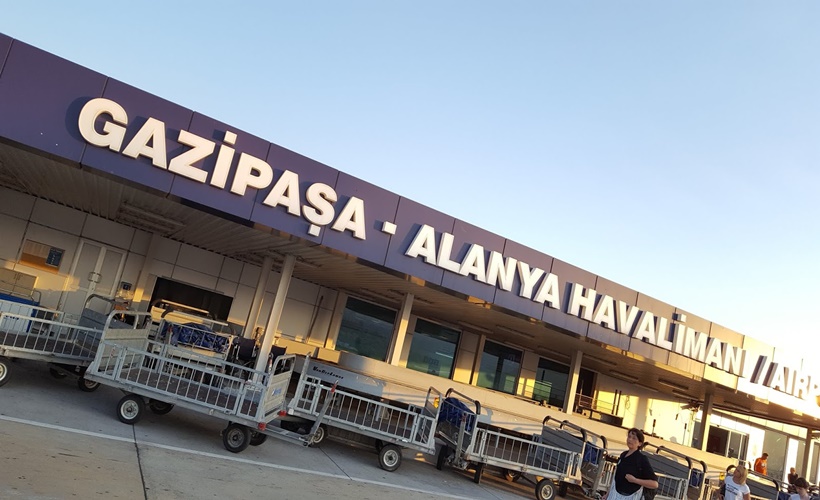 Gazipaşa-Alanya’da dış hat uçuşları başladı