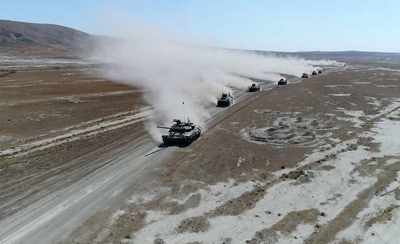 Türkiye ve Azerbaycan'ın düzenlediği ortak askeri tatbikatı sürüyor