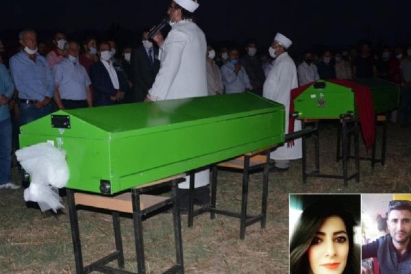 Evlilik hazırlığı yapan çift trafik kazasında hayatını kaybetti, yan yana toprağa verildi
