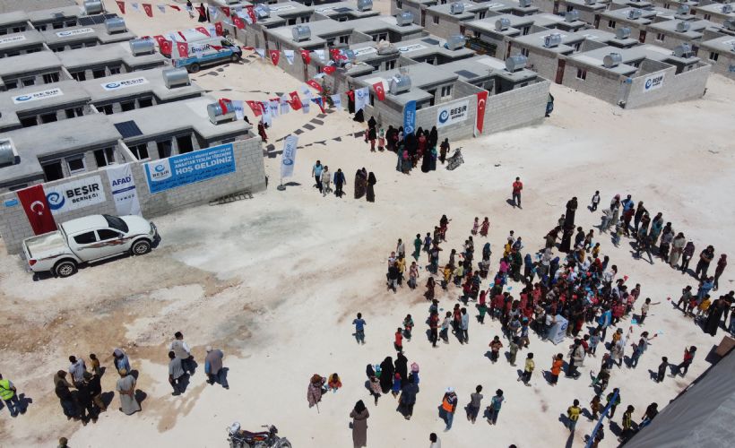 Beşir Derneği 7.500 kişilik Briket Ev Projesinin birinci etabını tamamladı