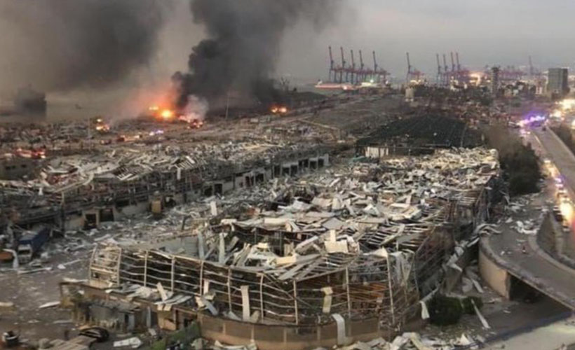 Beyrut patlamasına 16 gözaltı