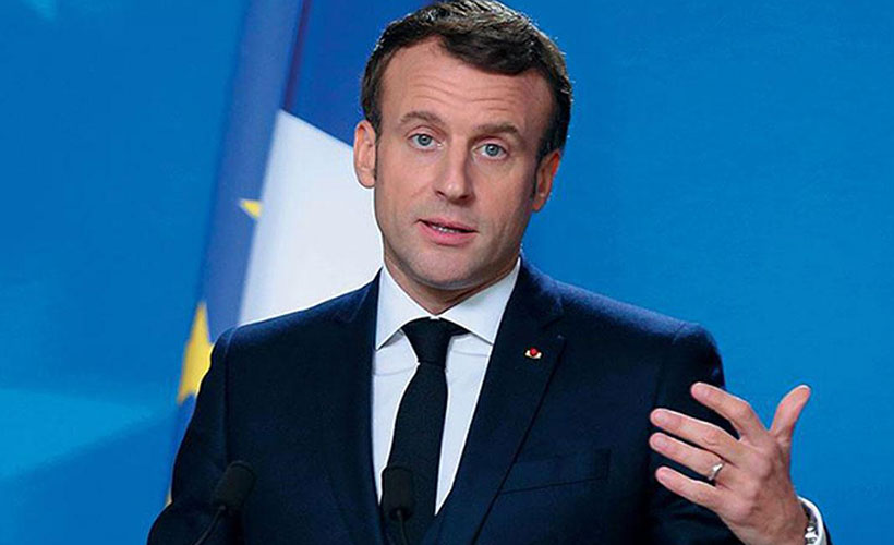 Macron: Lübnanlı yöneticilere emir vermedim