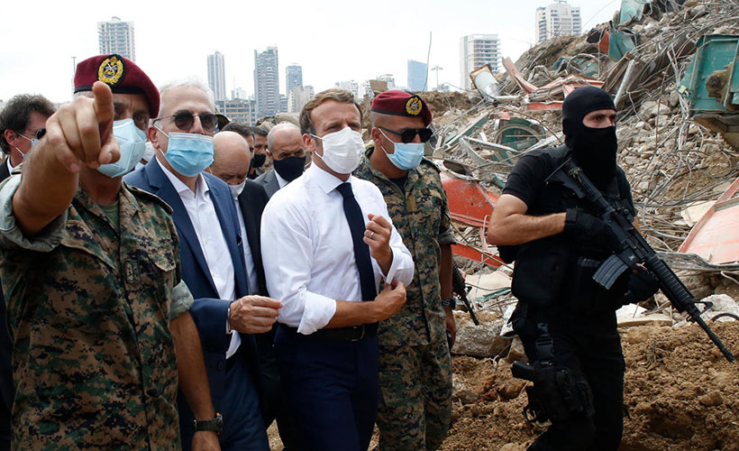 'Lübnan Fransız mandası altına girsin' talebiyle imza kampanyası