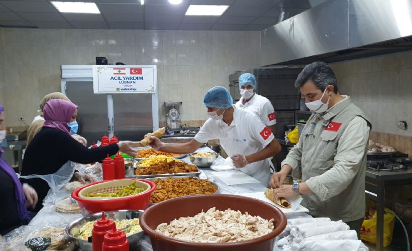 Sadakataşı Derneği’nden Lübnan’a acil yardım