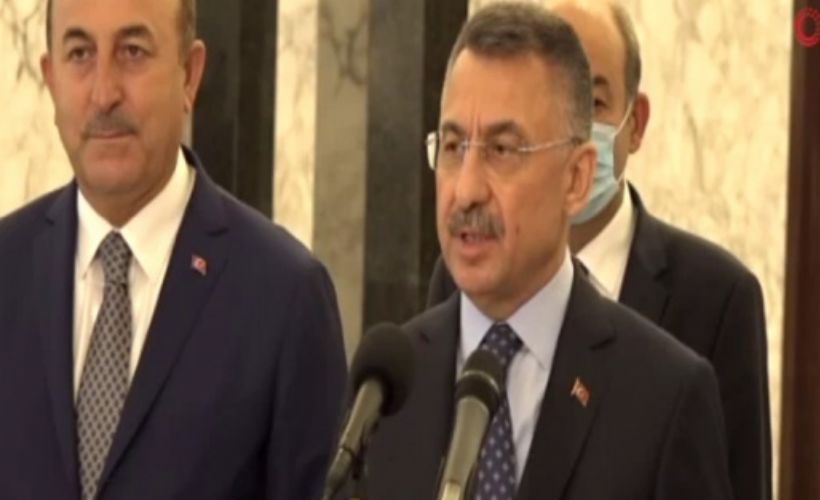 Cumhurbaşkanı Yardımcısı Oktay: Mersin Limanı'mızın Lübnan'ın hizmetinde olacağını ifade ettik
