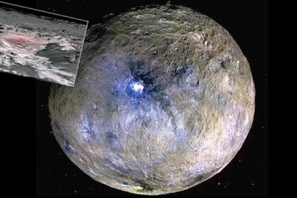 İnanılmaz keşif! Cüce gezegen Ceres'teki parlaklığın sırrı çözüldü