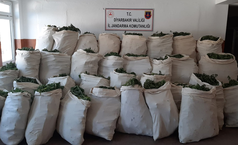 Diyarbakır'da dev uyuşturucu operasyonu