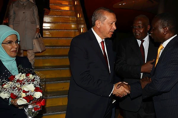 Erdoğan Uganda'da