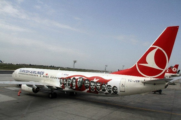 EURO 2016 THY uçaklarında izlenecek