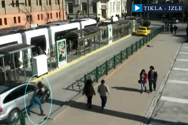 Birbirinden ilginç kazalar MOBESE’de