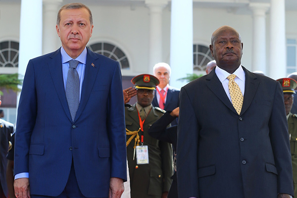Erdoğan ve Uganda Cumhurbaşkanı'ndan basın açıklaması