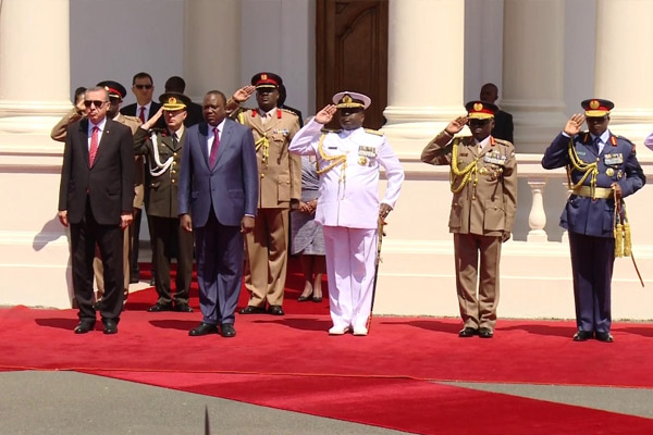 Cumhurbaşkanı Erdoğan Kenya’da