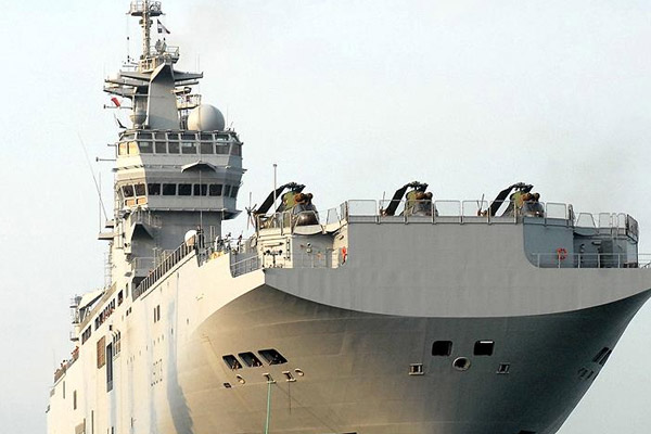 Fransa, Mısır'a ilk savaş gemisi teslimatını yapıyor