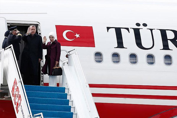 Cumhurbaşkanı Erdoğan Somali'ye gitti