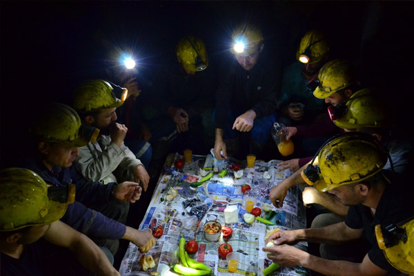 Yerin 400 metre altında ilk sahur