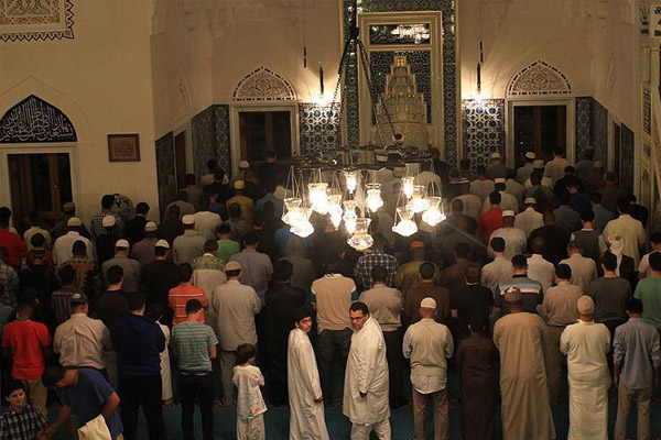 ABD'de ilk teravih namazı kılındı