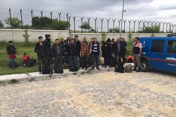 Kırklareli'nde 173 kaçak göçmen yakalandı