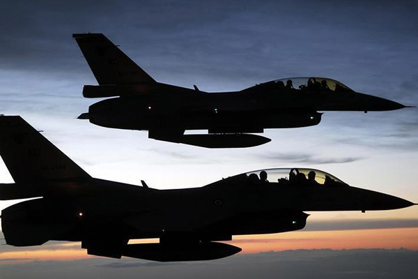 TSK, PKK hedeflerini havadan vurdu