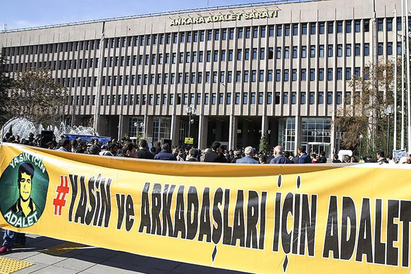 Yasin Börü davası sanıkları hakim karşısında