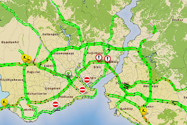 İstanbul trafiğinde iftar rahatlığı