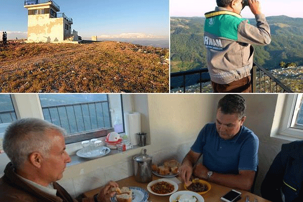 Bin 400 metrede oruç açtılar