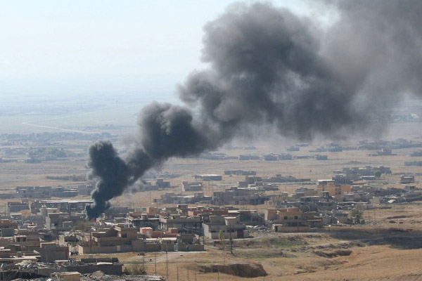 İdlib ve Halep'e fosfor bombalı saldırı
