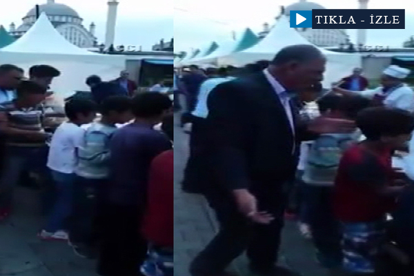 Suriyeli çocuklar iftar çadırından kovuldu!